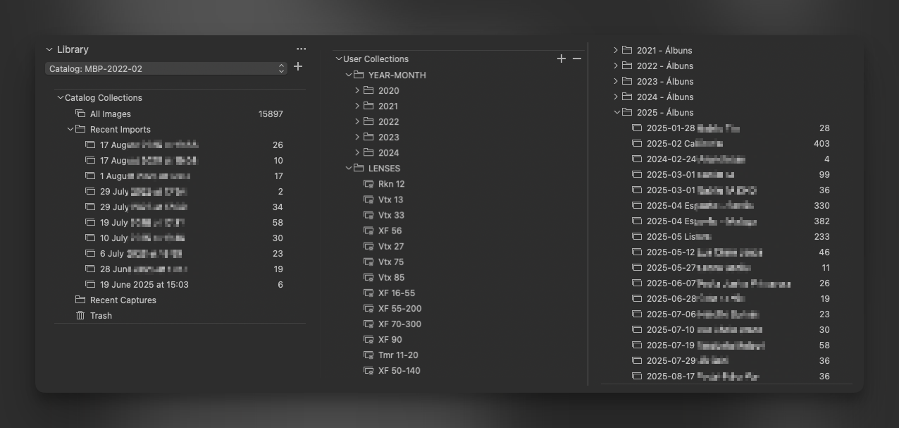 Capture One: Catálogo ou Sessão? Como organizar seus arquivos